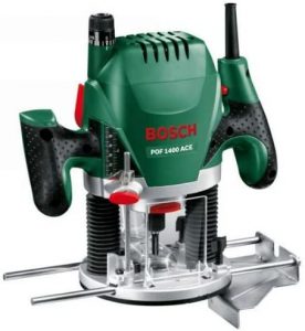 Fresatrice Bosch verticale 1400, verde 