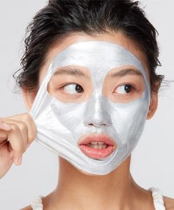 maschera peel off tessuto